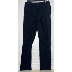 PrAna Palisades Ripstop Waist Pant Black Womens Medium  Regular Drawcord NWT